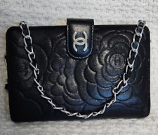 Chanel camellia leather for sale  North Port