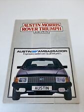Austin morris rover for sale  NEWCASTLE UPON TYNE