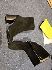 Topshop black suede for sale  Shipping to Ireland