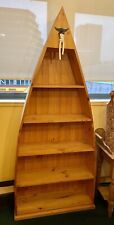 Pine boat bookcase for sale  SHEFFIELD