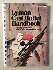 Lyman Cast Bullet Handbook Paperback Spiral Bound for sale  Shipping to South Africa