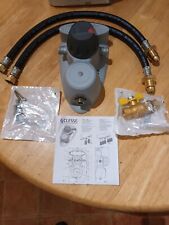 Used, 2 gas bottle autochangeover regulator kit with 2 pigtails  for sale  SALTBURN-BY-THE-SEA