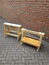 Wooden trestles for sale  NEWCASTLE