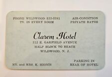 Clarem hotel wildwood for sale  Hanover
