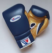 Gloves Boxing Training Muay Thai Mma Sparring Leather Punching 16oz, used for sale  Shipping to South Africa