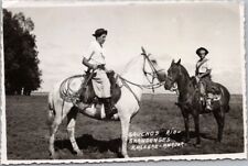 1952 PORTO ALEGRE, Brasil RPPC cartão postal foto real "GAUCHOS" cowboys / cavalos comprar usado  Enviando para Brazil