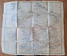 Carte 1940 délimitation d'occasion  Sancoins