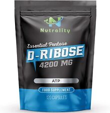 Usado, Suplemento Nutrality D-Ribose, suporte a 4200 mg, 120 cápsulas comprar usado  Enviando para Brazil