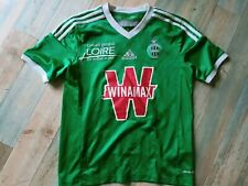 MAILLOT FOOT ADIDAS ASSE ST ETIENNE N°14 MOINE TAILLE 13/14 ans BE d'occasion  Rennes-