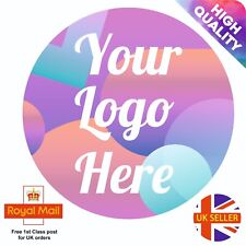 Personalised round labels for sale  MANCHESTER