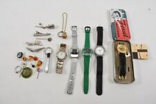 J98H31- Pakiet zegarków na rękę i biżuterii, szpilki, m.in. Fossil, Calvin Klein na sprzedaż  Wysyłka do Poland
