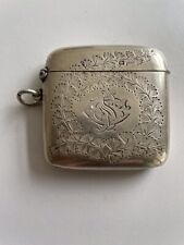 Antique silver vesta for sale  CHELTENHAM