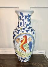 Vaso de galinha grande de porcelana pintado à mão WBI comprar usado  Enviando para Brazil