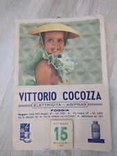 Calendario vintage foggia usato  Foggia