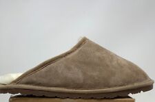 Men Sheepskin Shearling Scuff Shoes Slipper Slide Tan Moccasins Size 9 - 10 M for sale  Shipping to South Africa