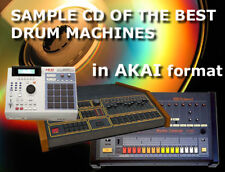 AKAI Campione CD: analogico elettronica Drum Machines Linn Akai Roland Emu Tr 808 909, usato usato  Spedire a Italy