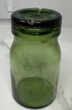 Jarro de conserva vintage BULACH UNIVERSAL verde vidro 1/2 litro Suíça com tampa comprar usado  Enviando para Brazil
