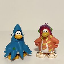 Usado, Bonecos Disney Club Penguin azul lula rosa inverno 2” mini brinquedos de ação jaks comprar usado  Enviando para Brazil