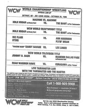Wcw 1995 halloween for sale  Salem