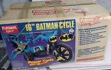 De colección 1989 Batman Big-wheel Power Cycle Playskool con caja RARO sin hoja de pegatinas segunda mano  Embacar hacia Argentina