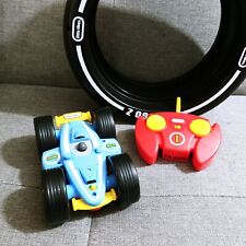 LITTLE TIKES LT 360 Z Pneu Twister Controle Remoto Roda de Pneu de Carro Vermelho Azul Brinquedo, usado comprar usado  Enviando para Brazil