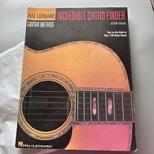 Incredible Chord Finder 9 inch x 12 inch Edition - Hal Leonard Guitar  000697208 for sale  Shipping to South Africa