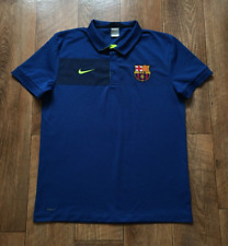 FC Barcelona 2009 Entrenamiento Polo Fútbol Camisa Nike Para Hombre Talla L segunda mano  Embacar hacia Argentina