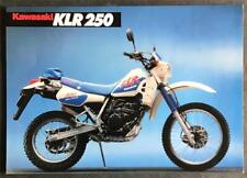 Kawasaki klr250 motorcycle for sale  LEICESTER