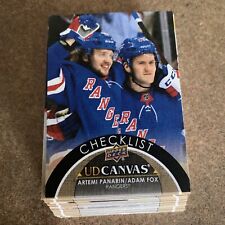 2021-22 Upper Deck Series 2 Canvas Player Select for sale  Canada