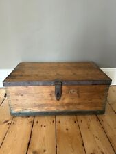 Pine chest antique for sale  FARNHAM