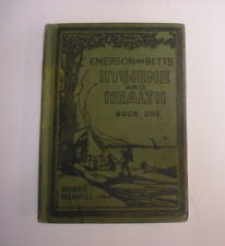 Higiene y salud, libro uno, Emerson & Betts, imprimación, Bobbs Merrill, 1928 segunda mano  Embacar hacia Argentina