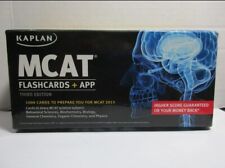 Kaplan mcat flashcards for sale  Kingston