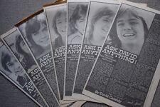 David cassidy letter for sale  LONDON