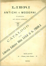 1898 milano catalogo usato  Milano