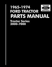 Tractor Parts Manual Fits Ford 2000 3000 4000 5000 7000 (3400-5550) 1965-1975 for sale  New York