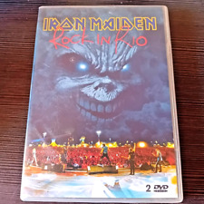 Używany, IRON MAIDEN - 2 DVD - Rock in Rio - Heavy Metal na sprzedaż  Wysyłka do Poland