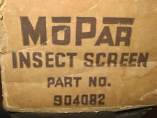 Used, NOS Mopar 1941 Desoto insect screen Accessory Kit, in box for sale  Shipping to South Africa