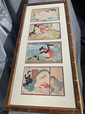 Japanese erotic woodblock for sale  GLASGOW