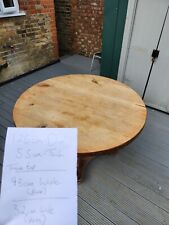 Large pine circular for sale  LONDON