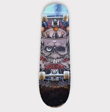 Grey skullz skateboard for sale  SWADLINCOTE