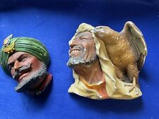 Chalkware heads bosson for sale  WOKING