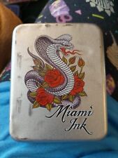NEW Miami Ink Deck Playing Poker Cards Cobra And Roses for sale  Shipping to South Africa