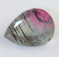 Used, 3.75 ct Red / Green Liddicoatite Tourmaline - 12x9mm Pear Cut Gem - RARE *VIDEO* for sale  Shipping to South Africa