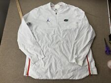Florida Gators Team Issued Jacket Pullover Jordan XL University Football White for sale  Shipping to South Africa