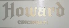 Howard fallboard decal for sale  Paramount