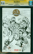 Usado, CGC 9.6 SS Age of Ultron #1 Wolverine vs Apocalypse boceto de Erik Larsen segunda mano  Embacar hacia Argentina