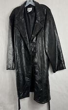 Classic leather trench for sale  Lambertville