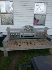 Wooden bench vintage for sale  Oklahoma City