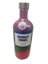 Garrafa de Vodka Absolut "Edição Única" SEM Álcool!! Único!! Ver etiqueta!! comprar usado  Enviando para Brazil