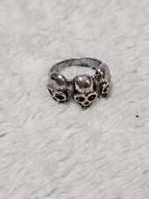 Gothic skull ring for sale  UK